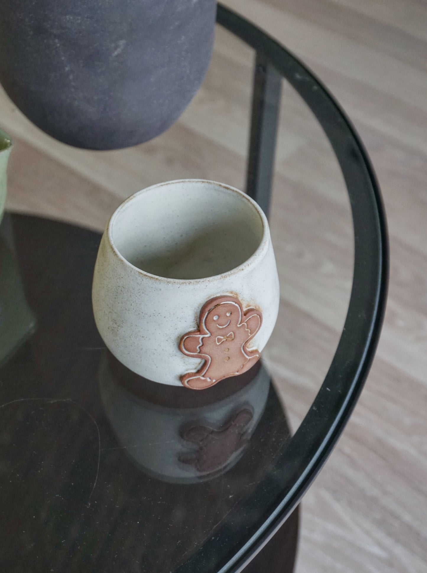 COOKIE puodelis su piršto įspaudimu