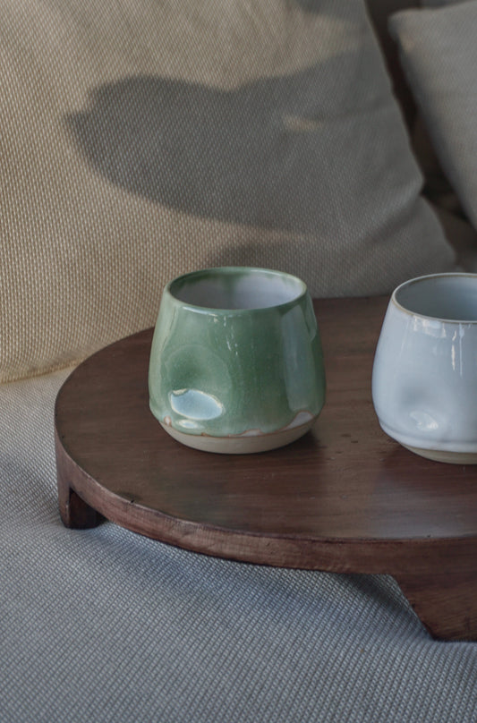 MILKY GREEN puodelis be ąselės 300ml