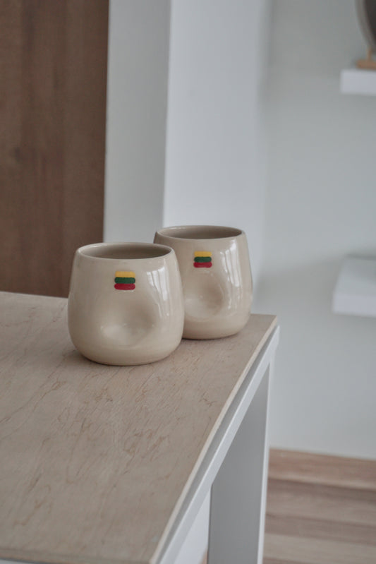 LIETUVA puodelis 280ml su dviem įspaudais