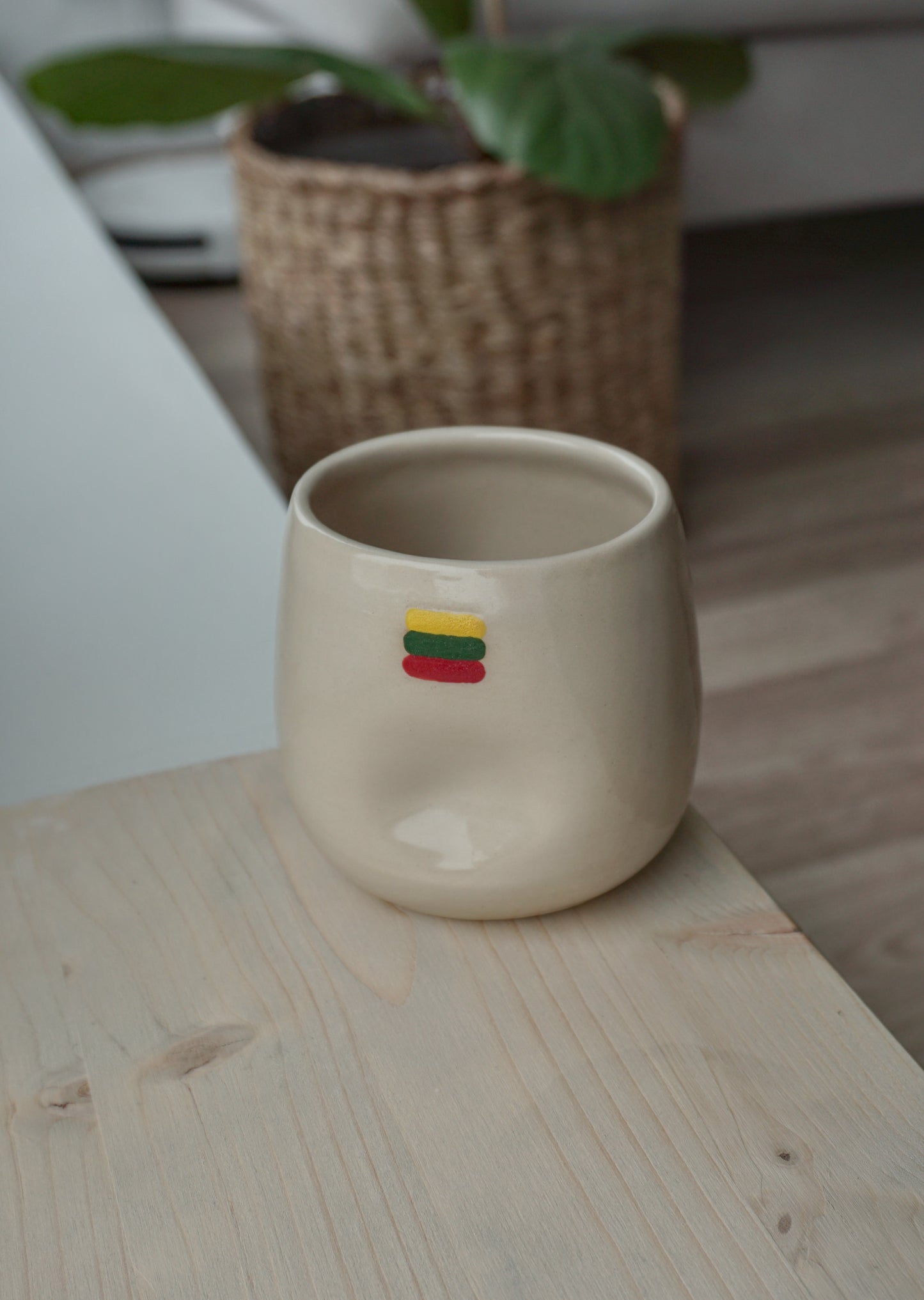 LIETUVA puodelis 280ml su dviem įspaudais