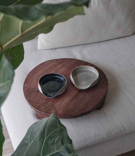 STONE BLACK Padėkliukas šaukštui