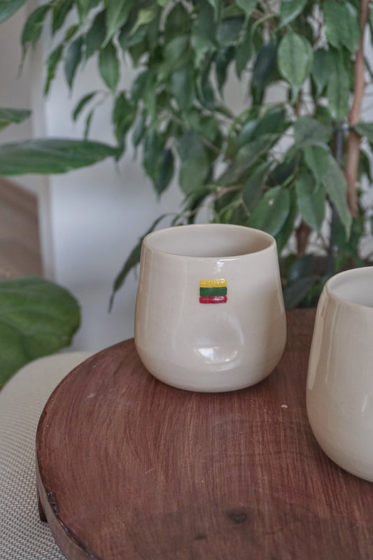 LIETUVA puodelis 330ml su dviem įspaudais