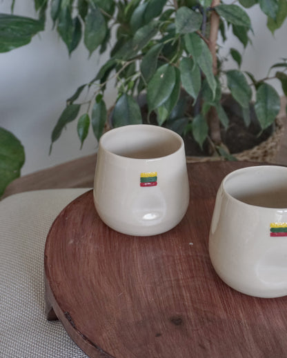 LIETUVA puodelis 330ml su dviem įspaudais