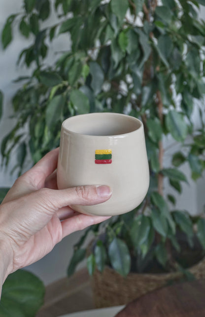 LIETUVA puodelis 330ml su dviem įspaudais