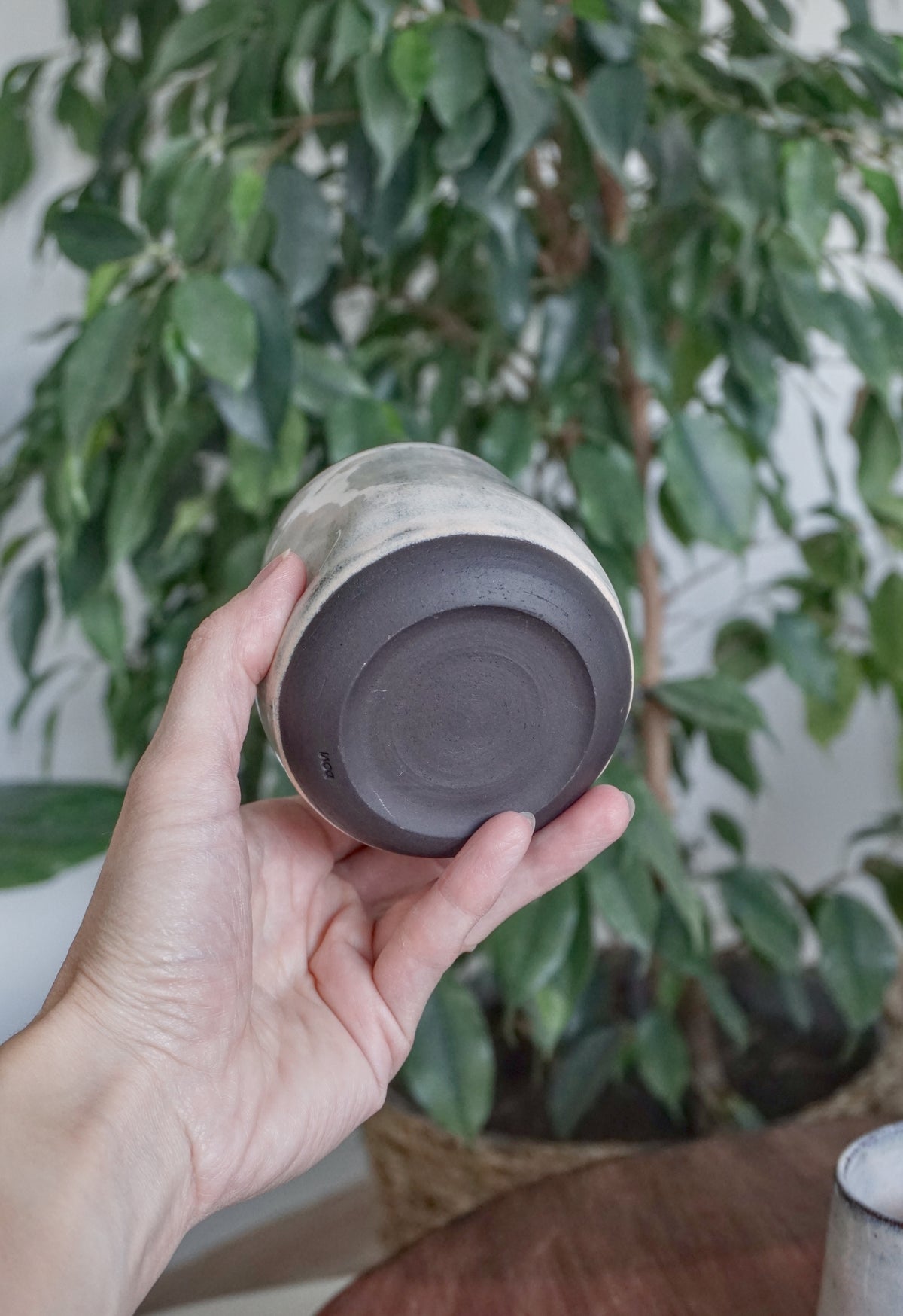 EMBER puodelis su įspaudais pirštams 260ml