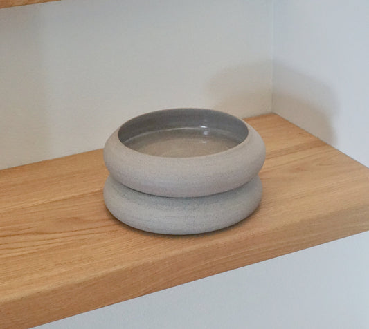 STONE pilkas dubenėlis 4