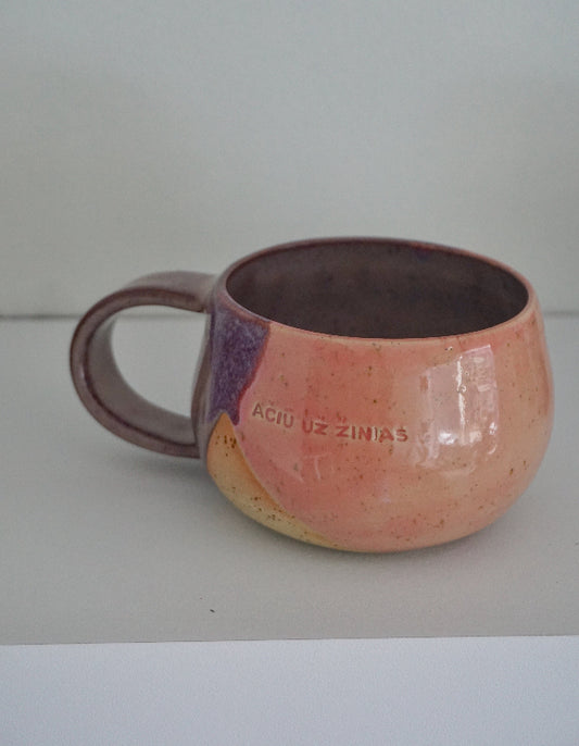 Puodelis "Ačiū už žinias"