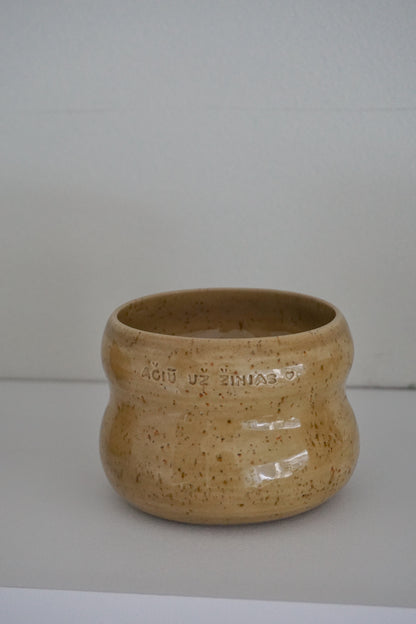 Puodelis "Ačiū už žinias"