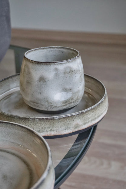 EMBER puodelis su pirštų įspaudimais