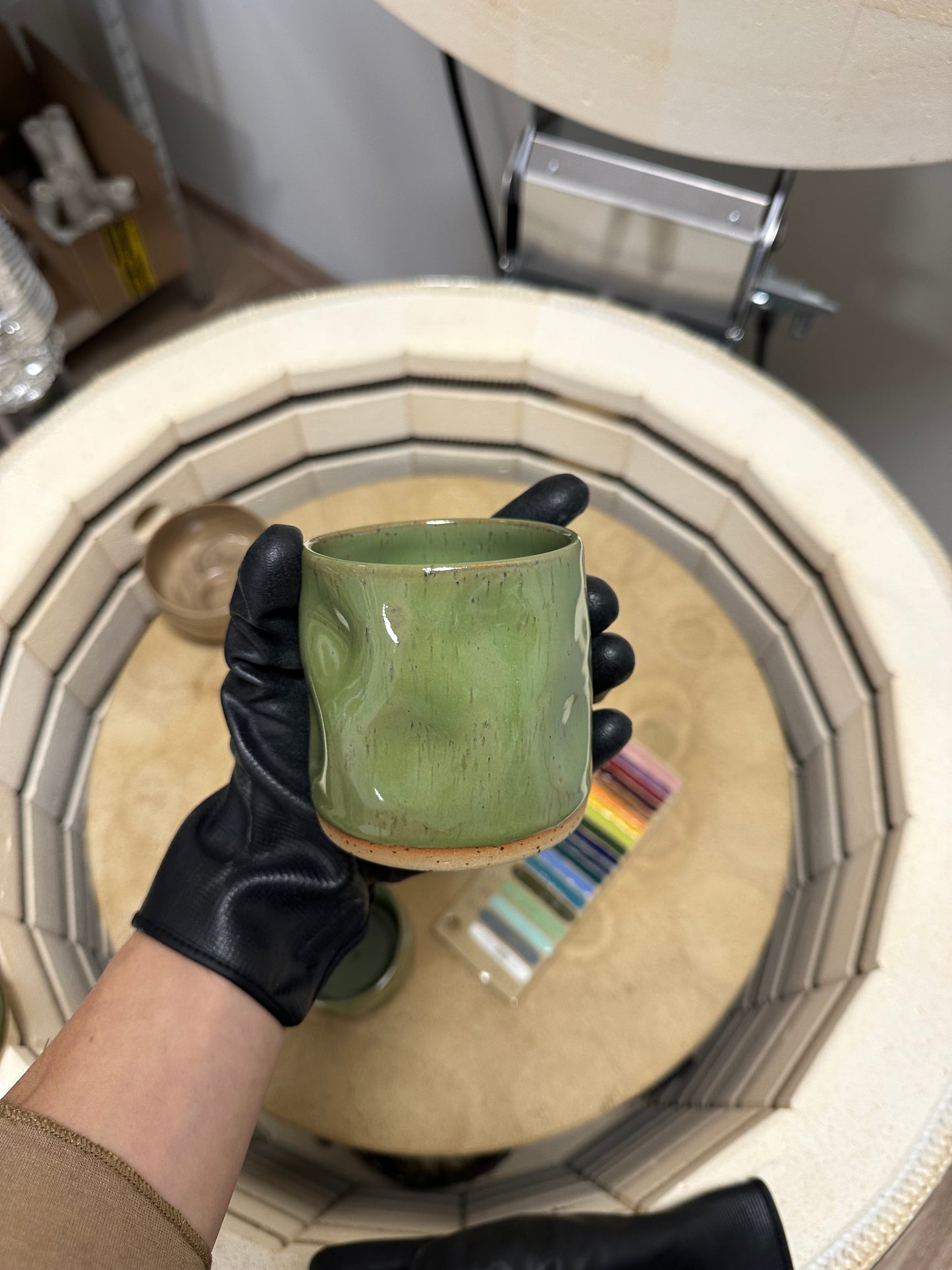 WAVY GREEN puodelis 320ml