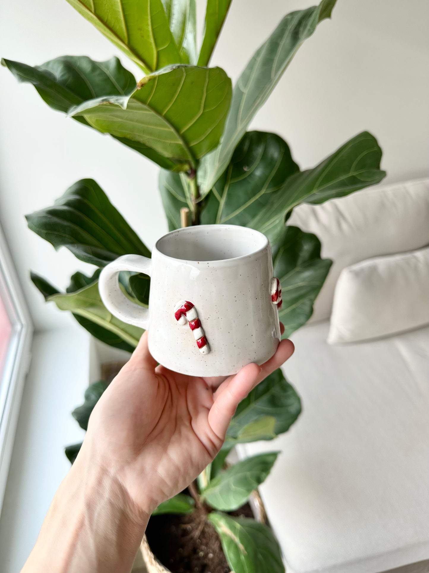 FESTIVE puodelis su ąsele 320ml