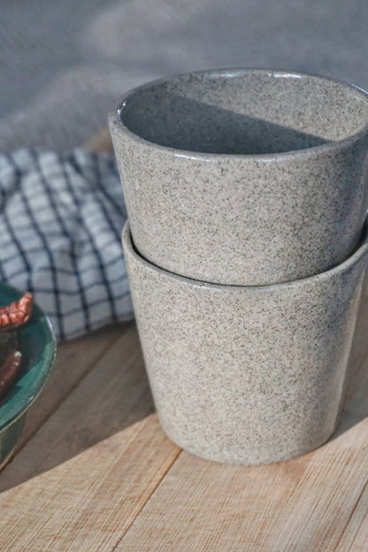 STONE 210ml puodelis be ąselės